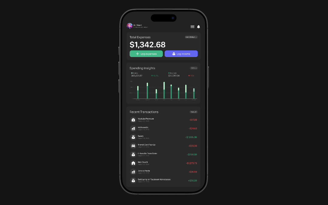 Minti - Personal Budgeting App